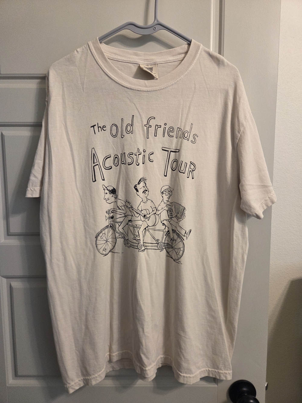 Ben Rector Comfort Colors Cream Graphic Band Tee
